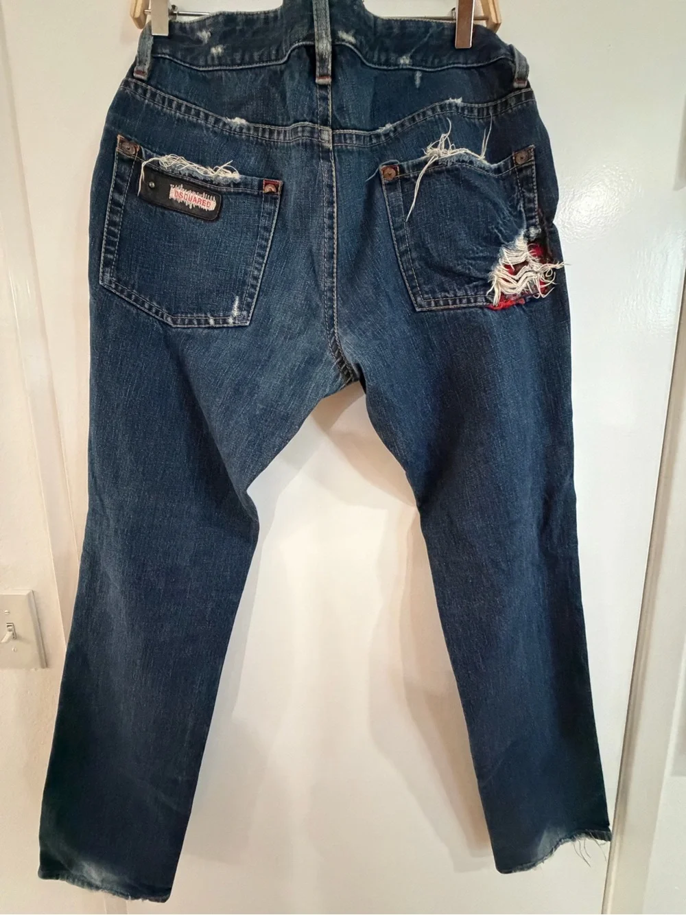DSQUARED2 Dark Blue Denim Jeans